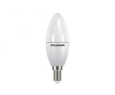 Sylvania 0026935 Toledo Kerze DIMMBAR LED Lampe, Glas, Home Leuchtmittel, E14, 6,5 Watt