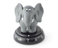 Bengt Ek Design Küchentimer, Kunststoff, grau, 7.5 x 7.5 x 8.5 cm