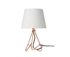 Lucide GITTA - Tischlampe - Ø 17 cm - E14 - Kupfer