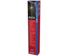 Konstsmide 2897-343 LED Lichterball silberfarben / für AuÃen (IP44) / VDE geprüft / 24V AuÃentrafo / mit Funkelfunktion / 280 warm weiÃe Dioden (24 funkelnde) / transparentes Kabel