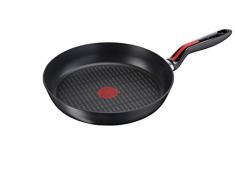 Lagostina Linea Rossa Mehrzweck rund – Pfannen Bratpfanne rund, Mehrzweck, Schwarz, Keramik, Gas, Induktion, versiegelte-Bratpfanne, 26 cm, 1 Stück (S)