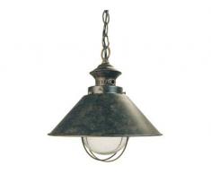 Faro Barcelona Nautica 71138 Deckenleuchte, 11Â W, Metall, und Glasdiffusor, Opal