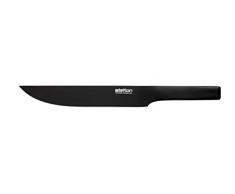 Stelton x-120-8 Pure Black Tranchiermesser, Verchromter Edelstahl mit mattschwarzer Beschichtung, schwarz, 41 x 4 x 10 cm