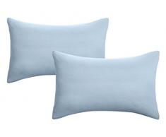 biberna 0077144 Feinjersey Bettwäsche Kopfkissenbezug (Baumwolle) 2x 40x60, cyclam