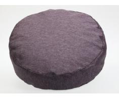 Sauermilch 1304601500109 Lodge Bodenkissen rund, 60 x 15 cm, lila