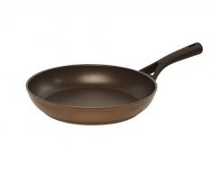 Dajar Aluminium Bratpfanne Gusto Plus, Induktion, Pyrex, Braun/grau, 26 cm