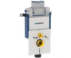 Geberit Kombiflex Element für Wand-WC (mit Omega Spülkasten 12 cm, 2-Mengen-Spülung, Montagetiefe verstellbar 12-20,5 cm) 110000001