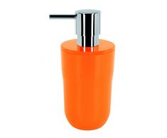 Spirella Seifenspender Cocco Flüssigseifen-Spender, Fassungsvermögen 7,5 x 7,5 x 16,5 cm - 300ml - Orange