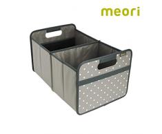 Faltbox Classic Large Stein Grau / Punkte 32x50x27,5cm stabil abwischbar Polyester Premium Qualität Freizeit Spielplatz Autobox Club Sport Spiel Ferien