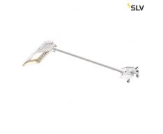 SLV TODAY PRO Displayleuchte I Wandleuchte, schwenkbare Display-Lampen, IP55, Outdoor, Außen-Leuchte, weiß, Aluminium