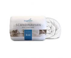 Snuggledown Bettdecke mit skandinavischer Hohlfaser, Polyester, weiß, Doppelbett