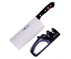 Wüsthof Chinesisches Kochmesser + Messerschärfer 9281-4