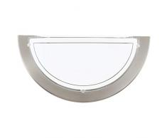 EGLO PLANET 1 Wandleuchte, Stahl, 60 W, nickel-matt