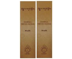 Trimontium RS2141500-2, Tibetische Räucherstäbchen Duopack - 2 x 20 g, Wohlstand Zambala, 4