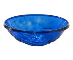 Kartell tablett, Plastik, Dune Moon blau, 45 x 15 cm