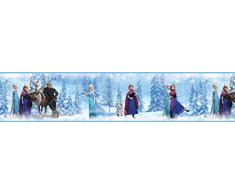 RoomMates RM-Disney Frozen Bordüre Wandtattoo, PVC, bunt, 23.5 x 13 x 2.5 cm
