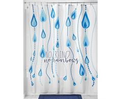 InterDesign Duschvorhang Regentropfen 72 inch x 72 inch Regentropfen