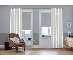 SG Home Vorhang nach Maß weiß mit Multifunktionsband, 175L/130W, Jades verfügbar - Andere Größen verfügbar