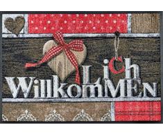 Wash + Dry Fußmatte, Acryl, Bunt