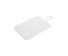 koziol Schneidebrett Snap S, Kunststoff, weiß, 33.1 x 16.6 x 0.5 cm