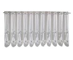 Anna Cortina Mare Gardine, Stoff, weiß, 50 x 180 cm