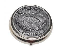 Schnabel-Schmuck Stuttgart Taschenaschenbecher Zinnauflage Fußballstadion