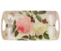 Creative Tops Rose Garden Kleines, luxuriöses Serviertablett aus Melamin, 38,5 x 20 cm (15 x 7¾ Zoll)