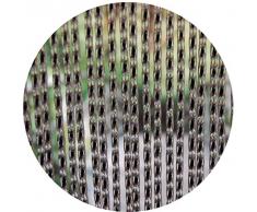 La Tenda Türvorhang, transparent-schwarz, 100x230cm