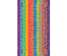 Secaneta Großes Strandtuch, 100 x 170 cm, 100% ägyptische Baumwolle, Dandeliom, Mehrfarbig, 170 cm
