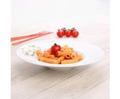 Holst Porzellan ST 025 Teller tief 25 cm Style, weiß, 25 x 25 x 4.5 cm, 2 Einheiten