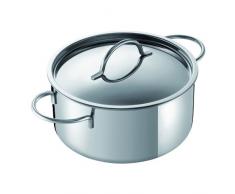 KUHN RIKON 37346 Kochgeschirr Topf Mehrschicht Circolo Kochtopf 5.0L/24cm optimale Hitzerverteilung Edelstahl
