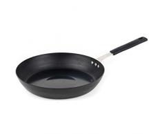 George Wilkinson RH00170ACTCO „Pan For Life“ Vorbehandelte Bratpfanne, 28 cm, schwarzer Stahl