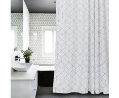 Aimjerry Cube Schimmel Resistente Stoff Uschvorhang Weiße Wasser Ab 180x180 cm