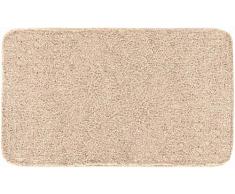 Grund Badteppich, 100% Polyacryl, Ultrasoft, Silber, beige, 50x110 cm
