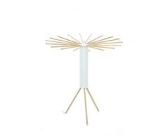 Foppapedretti 9900424303 Octobus Wäscheständer mit Speichen mit 18-herausnehmbare, Buche massiv, Natur