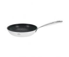 Ballarini CCXR1.20 Livorno Granitium Pfanne flach 20 cm, Edelstahl, silber