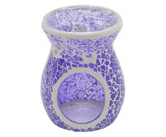 Candle-lite - Teelicht Duftlampe, Musina, Lila, 9 x 9 x 10 cm
