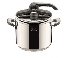 Lagostina Novia Vitamin LagoeasyUp Schnellkochtopf 7 Liter, Edelstahl 18/28