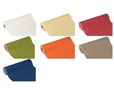 Papstar, Tischläufer, stoffähnlich, Vlies soft selection plus 24 m x 40 cm grau auf Rolle, #85760