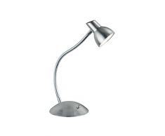 Trio Leuchten LED Tischleuchte Kolibri 527810107, Metall Nickel matt, 1x 4.4 Watt