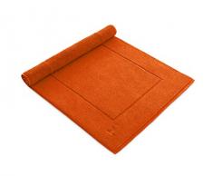 möve New Essential Badteppich 60 x 100 cm aus 100% Baumwolle, orange