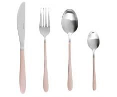 SALTER BW08024C 16-teiliges Besteckset aus Edelstahl, Metallic-Champagner