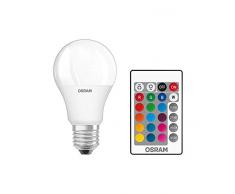 Osram LED Star+ Classic P RGBW Lampe, in Tropfenform mit E14 Sockel, dimmbarkeit und Farbsteuerung per Fernbedienung, Ersetzt 40 Watt, Warmweiß - 2700 Kelvin, 1er-Pack