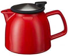 Forlife Keramik-Teekanne mit Teesieb, 770 ml 26 oz. /770ml. rot