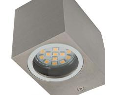 Ranex 5000.464 LED Wand Außenleuchte [3 Watt ersetzt 20 Watt], 190 Lumen / 110° Abstrahlwinke / warm weiß