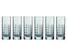 Schott Zwiesel Basic BAR Classic 6-teiliges Set Longdrinkglas, Kristall, farblos, 6.1 cm, 6-Einheiten