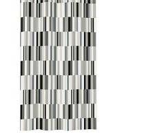 Kleine Wolke Industry Duschvorhang, Polyester, anthrazit, 180 x 200 x 0.2 cm