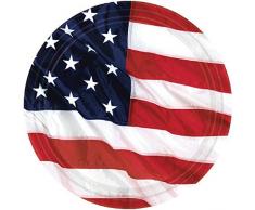 amscan Teller 17,7 cm Flying Farben