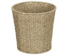 Household Essentials Gewebter Seagrass Abfalleimer