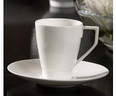 Villeroy & Boch die clasenza New Espresso conper, Set 2, Fine Bone China Becher, Mehrfarbig